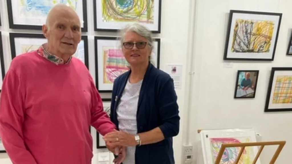 Art connects Bedford couple living with husband’s dementia